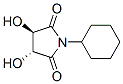 2,5-Pyrrolidinedione, 1-cyclohexyl-3,4-dihydroxy-, (3r,4r)-(9ci) Structure,208922-82-1Structure