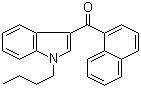 Naphthalen-1-yl-(1-butylindol-3-yl)methanone Structure,208987-48-8Structure