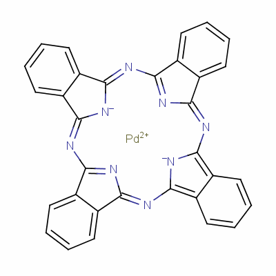 Palladium (ii)phthalocyanine Structure,20909-39-1Structure