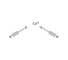 Calcium thiocyanate Structure,2092-16-2Structure