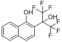 2-(2-Hydroxy-1,1,1,3,3,3-hexafluoropropyl)-1-naphthol Structure,2092-87-7Structure