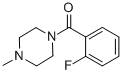 (2-Fluoro-phenyl)-(4-methyl-piperazin-1-yl)-methanone Structure,20929-25-3Structure