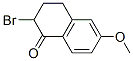 2-Bromo-6-methoxy-1-tetralone Structure,20933-24-8Structure