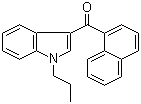 Naphthalen-1-yl(1-propyl-1H-indol-3-yl)methanone Structure,209414-06-2Structure