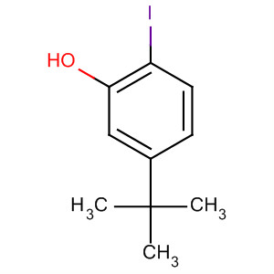 5-Tert-butyl-2-iodophenol Structure,20942-70-5Structure