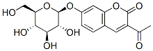 3-Acetyl-7-[beta-d-glucopyranosyloxy]-coumarin Structure,20943-16-2Structure