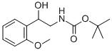 Tert-butyl 2-hydroxy-2-(2-methoxyphenyl)ethylcarbamate Structure,209530-21-2Structure