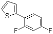 2-(2,4-Difluorophenyl)thiophene Structure,209592-66-5Structure