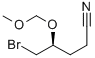 (4S)-5-bromo-4-(methoxymethoxy)-pentane nitrile Structure,209806-89-3Structure