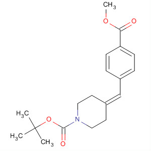 Tert-butyl 4-(4-methoxycarbonylbenzylidene)-piperidine-1-carboxylate Structure,209808-15-1Structure