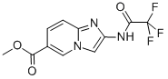 Methyl 2-(2,2,2-trifluoro-acetylamino)-imidazo[1,2-a]pyridine-6-carboxylate Structure,209971-50-6Structure