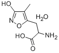 (R,s)-2-amino-3-(3-hydroxy-4-methyl-5-isoxazolyl)propionic acid, monohydrate Structure,210049-09-5Structure