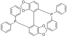 (S)-(-)-5,5-Bis(diphenylphosphino)-4,4-bi-1,3-benzodioxole,min.98%(S)-SEGPHOS Structure,210169-54-3Structure