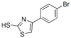 37(4-Bromophenyl)-2-thiazolethiol Structure,2103-95-9Structure