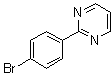 2-(4-Bromophenyl)pyrimidine Structure,210354-17-9Structure