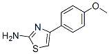 4-(4-Methoxyphenyl)-1,3-thiazol-2-amine Structure,2104-04-3Structure