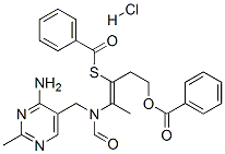 Dibenzoyl thiamine hydrochloride Structure,2105-44-4Structure