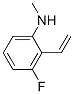 Benzenamine, 2-ethenyl-3-fluoro-n-methyl-(9ci) Structure,210536-39-3Structure