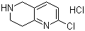 1,6-Naphthyridine, 2-chloro-5,6,7,8-tetrahydro- Structure,210539-05-2Structure