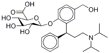 5-Hydroxymethyl tolterodine beta-d-glucuronide Structure,210573-52-7Structure