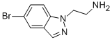 2-(5-Bromo-1H-indazol-1-yl)ethanamine Structure,210580-38-4Structure