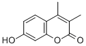 3,4-Dimethylumbelliferone Structure,2107-78-0Structure