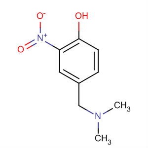 N,n-dimethyl-3-nitro-4-hydroxybenzylamine Structure,21078-22-8Structure