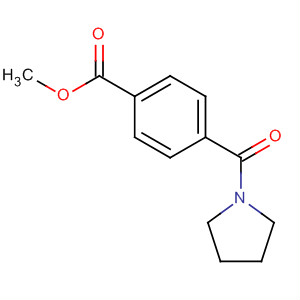 Methyl 4-(1-pyrrolidinecarbonyl)benzoate Structure,210963-73-8Structure