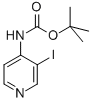 (3-Iodo-pyridin-4-yl)-carbamic acid tert-butyl ester Structure,211029-67-3Structure