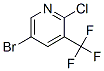 5-Bromo-2-chloro-3-(trifluoromethyl)pyridine Structure,211122-40-6Structure