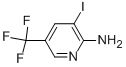 3-Iodo-5-(trifluoromethyl)-2-pyridinylamine Structure,211308-82-6Structure