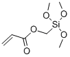 Acryloxymethyl trimethoxysilane Structure,21134-38-3Structure