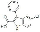 5-Chloro-3-phenyl-1H-indole-2-carboxylic acid Structure,21139-31-1Structure