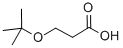 3-Tert-butoxypropionic acid Structure,21150-73-2Structure