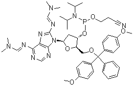 8-Amino-2’-deoxyadenosine3’-ce phosphoramidite Structure,211676-21-0Structure