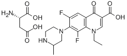 Lomefloxacin’ aspartate Structure,211690-33-4Structure