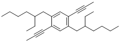 1,4-Bis(2-ethylhexyl)-2,5-di-1-propynylbenzene Structure,211809-67-5Structure