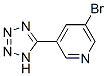 5-(5-Bromo-3-pyridyl)-1H-tetrazole Structure,211943-13-4Structure