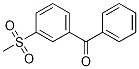 3-(Methylsulfonyl)benzophenone Structure,21205-05-0Structure