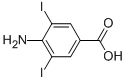 4-Amino-3,5-diiodobenzoic acid Structure,2122-61-4Structure