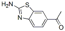 1-(2-Aminobenzo[d]thiazol-6-yl)ethanone Structure,21222-61-7Structure