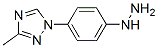 1-(4-Hydrazinophenyl)methyl-1,2,4-triazole Structure,212248-62-9Structure