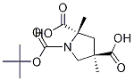 (2S,4r)-1-tert-butyl 2,4-dimethylpyrrolidine-1,2,4-tricarboxylate Structure,212266-76-7Structure