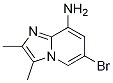 6-Bromo-2,3-dimethyl-imidazo[1,2-a]pyridin-8-amine Structure,212268-15-0Structure