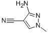 1-Methyl-3-amino-4-cyanopyrazole Structure,21230-50-2Structure