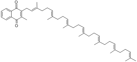 Menaquinone-7 Structure,2124-57-4Structure