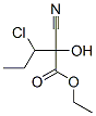 Pentanoic acid, 3-chloro-2-cyano-2-hydroxy-, ethyl ester (9ci) Structure,212848-05-0Structure