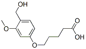 5-(4-Hydroxymethyl-3-methoxyphenoxy)valeric acid Structure,213024-57-8Structure