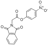 4-Nitrophenyl (1,3-dioxo-1,3-dihydro-2h-isoindol-2-yl)acetate Structure,21313-49-5Structure