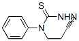 Thiourea, n-(2-cyanoethyl)-n-phenyl- Structure,21320-97-8Structure